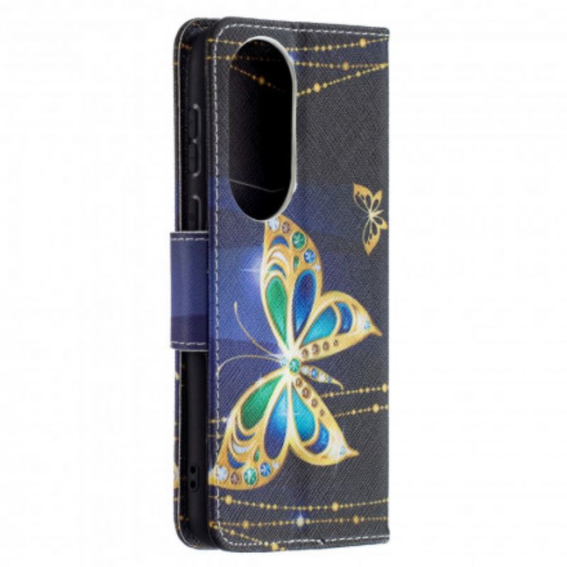 Flip Kotelot Huawei P50 Magic Butterfly