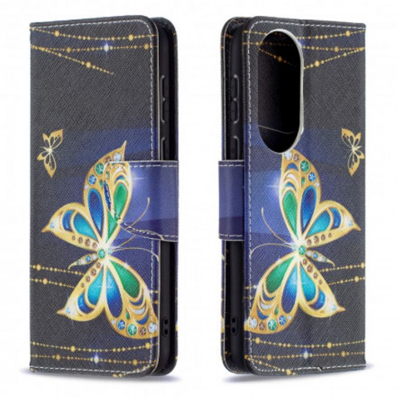 Flip Kotelot Huawei P50 Magic Butterfly