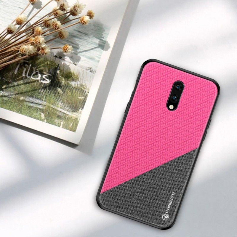 Case Kuoret OnePlus 7 Magenta Musta Puhelinkuoret Pinwuyo Kunniasarja