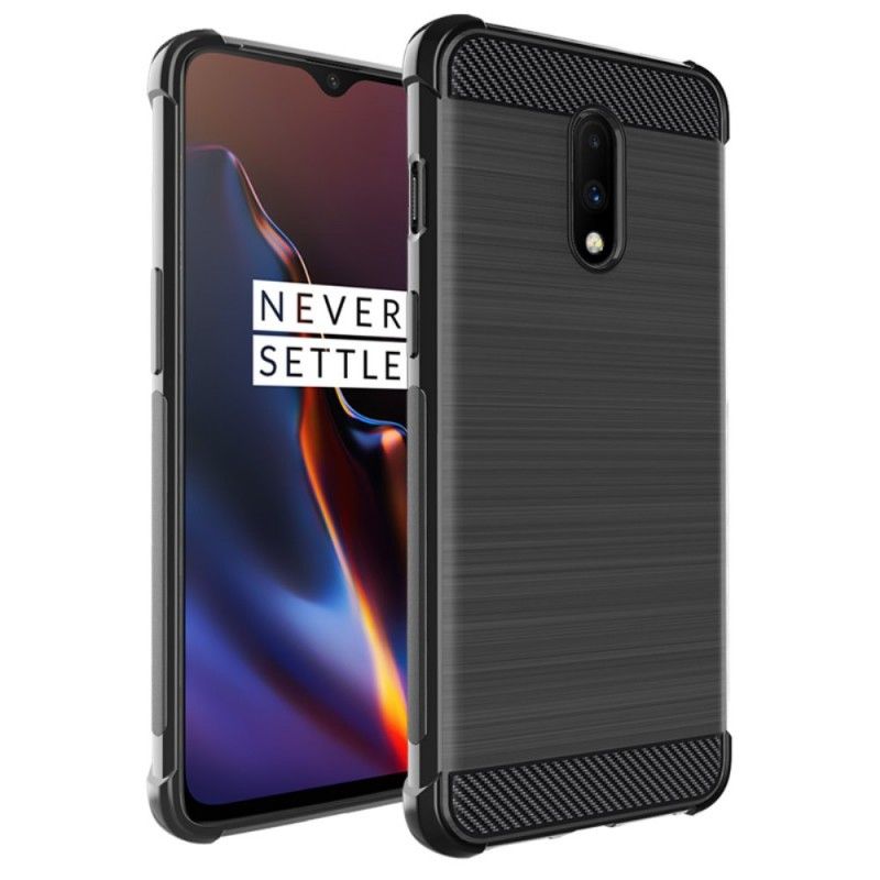 Kuori OnePlus 7 Harjattu Imak-Hiilikuitu