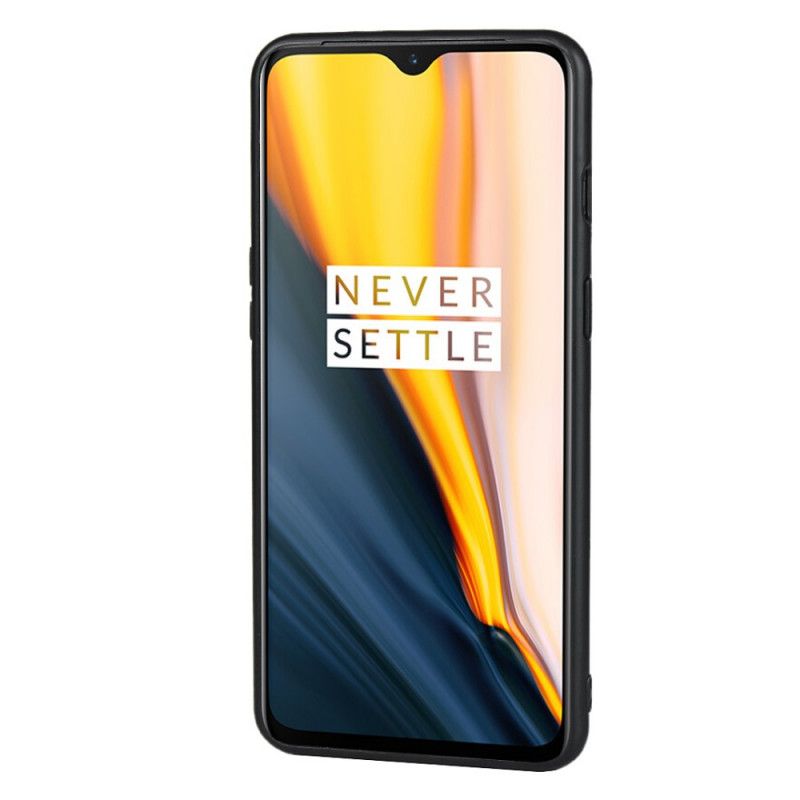 Kuori OnePlus 7 Kahvi Musta Kaksoiskorttikotelo