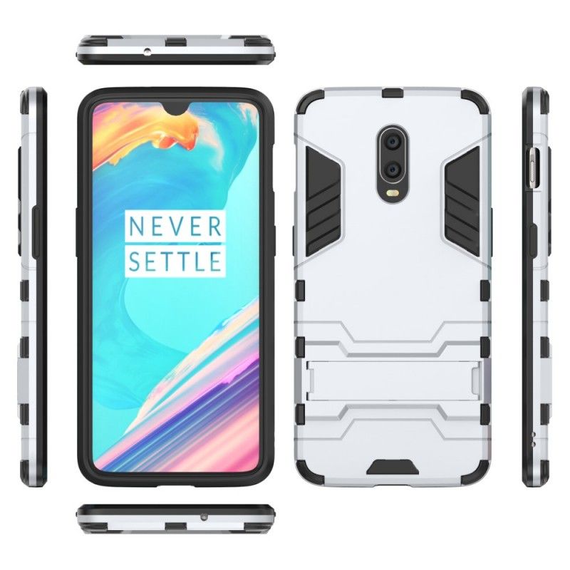 Kuori OnePlus 7 Punainen Musta Erittäin Kestävä Tuella Suojakuori