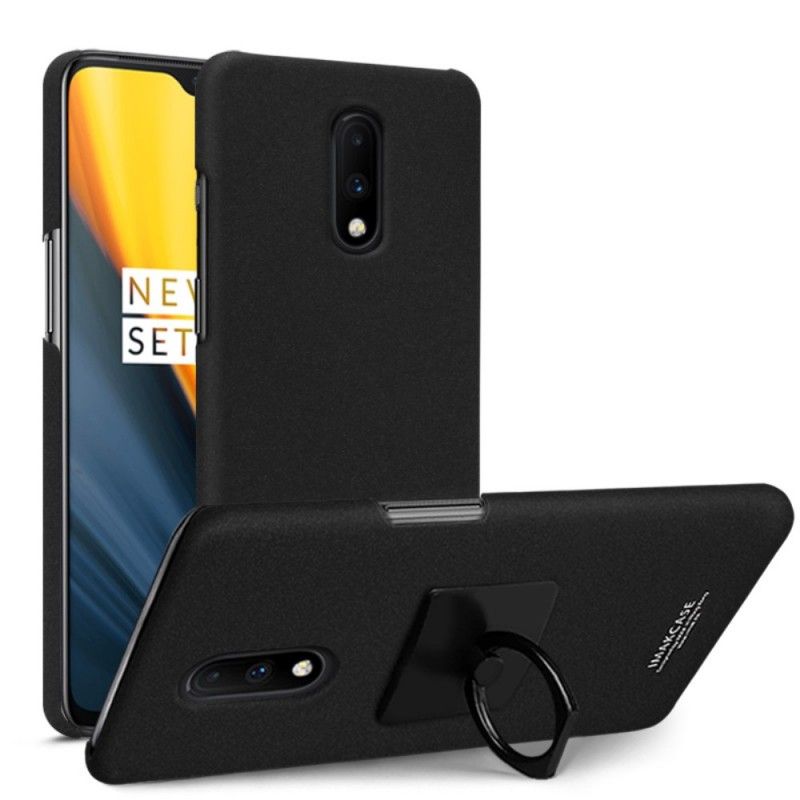 Kuori OnePlus 7 Tummansininen Musta Imak-Rengas Suojakuori