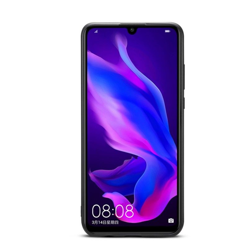 Case Kuoret Huawei P30 Lite Punainen Harmaa Puhelinkuoret Erottuva Kortin Haltija