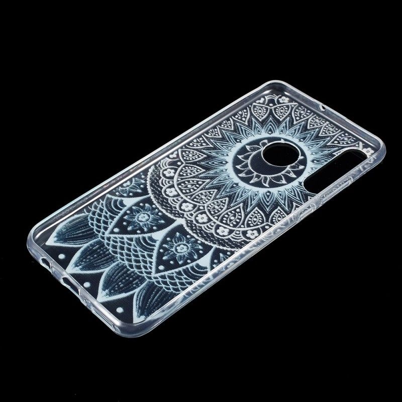 Case Kuoret Huawei P30 Lite Vaaleansininen Vaaleanpunainen Puhelinkuoret Läpinäkyvä Värikäs Mandala