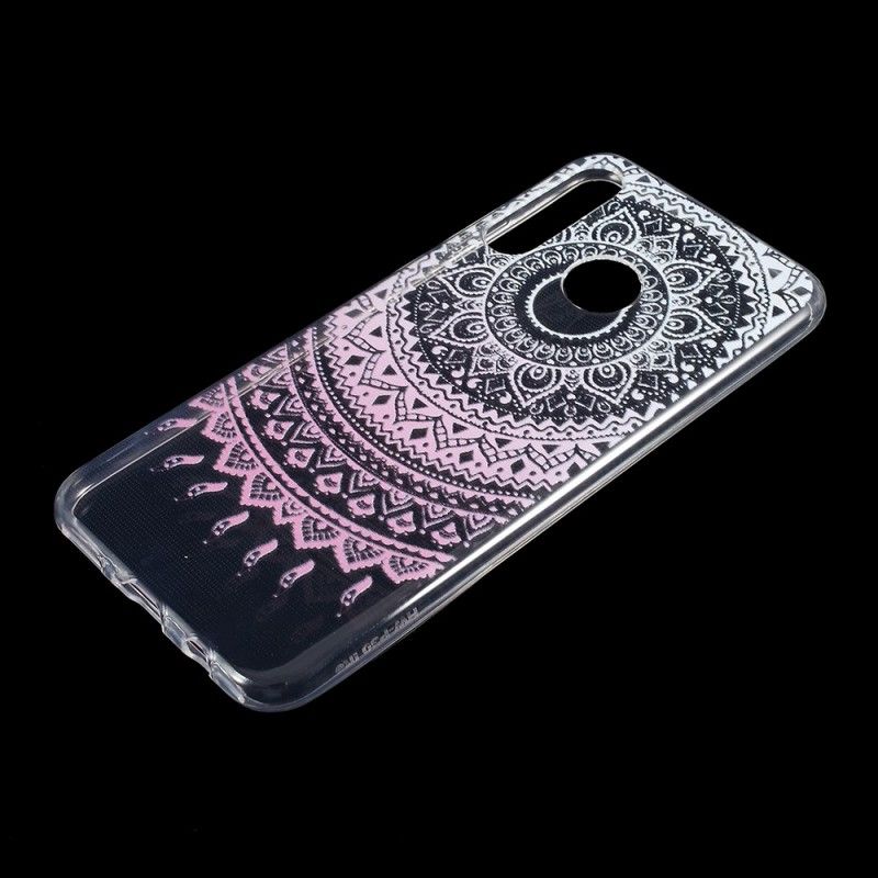 Case Kuoret Huawei P30 Lite Vaaleansininen Vaaleanpunainen Puhelinkuoret Läpinäkyvä Värikäs Mandala