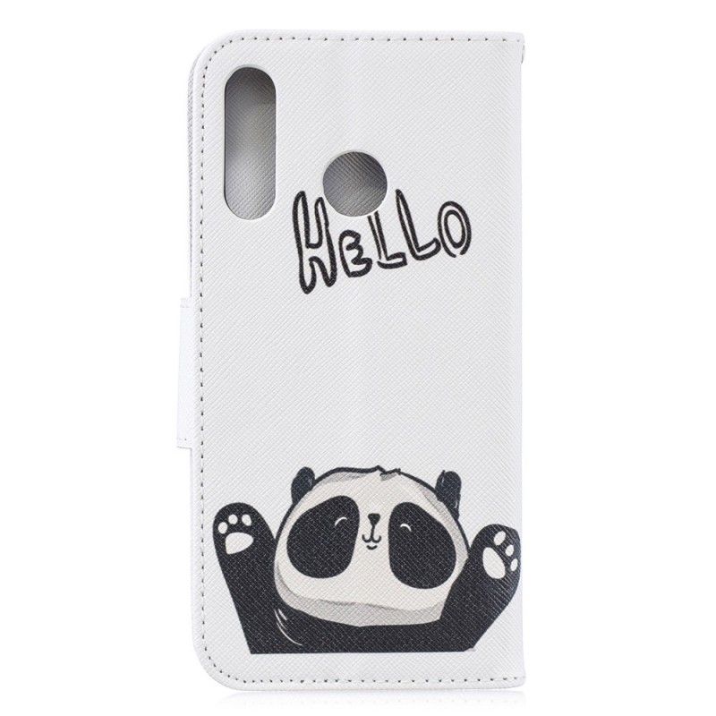 Flip Case Huawei P30 Lite Hei Panda