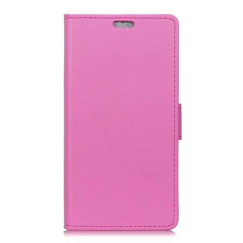 Flip Case Huawei P30 Lite Valkoinen Musta Retro Tekonahkaa