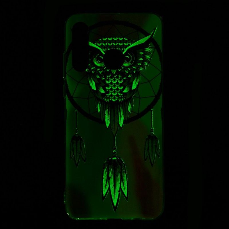 Kuori Huawei P30 Lite Fluoresoiva Pöllö Unen Sieppari Suojakuori