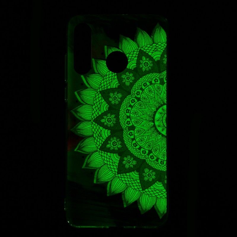 Kuori Huawei P30 Lite Fluoresoiva Värillinen Mandala