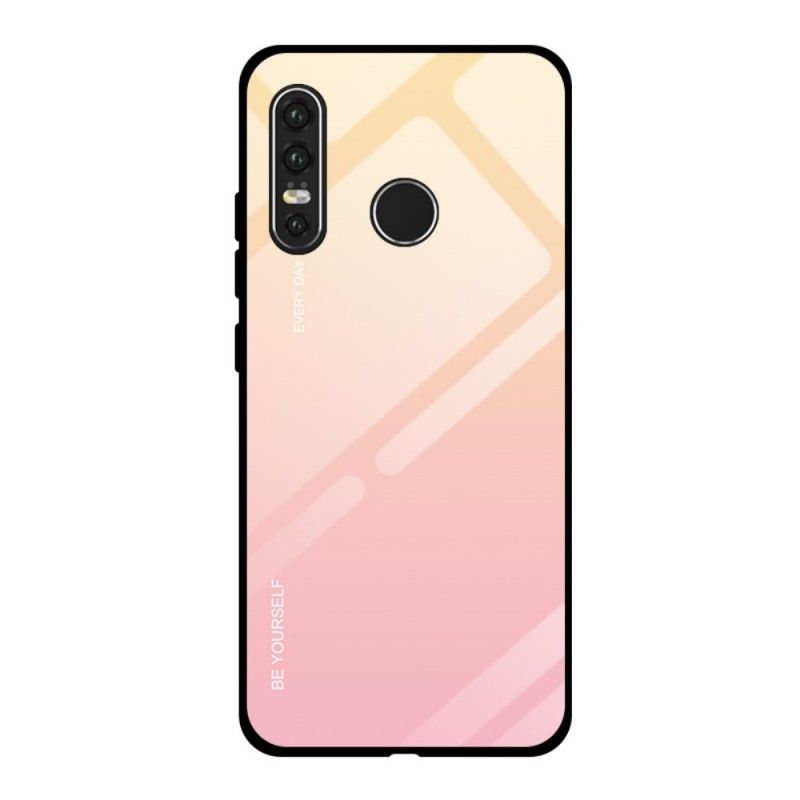 Kuori Huawei P30 Lite Magenta Punainen Galvanoitu Väri Suojakuori