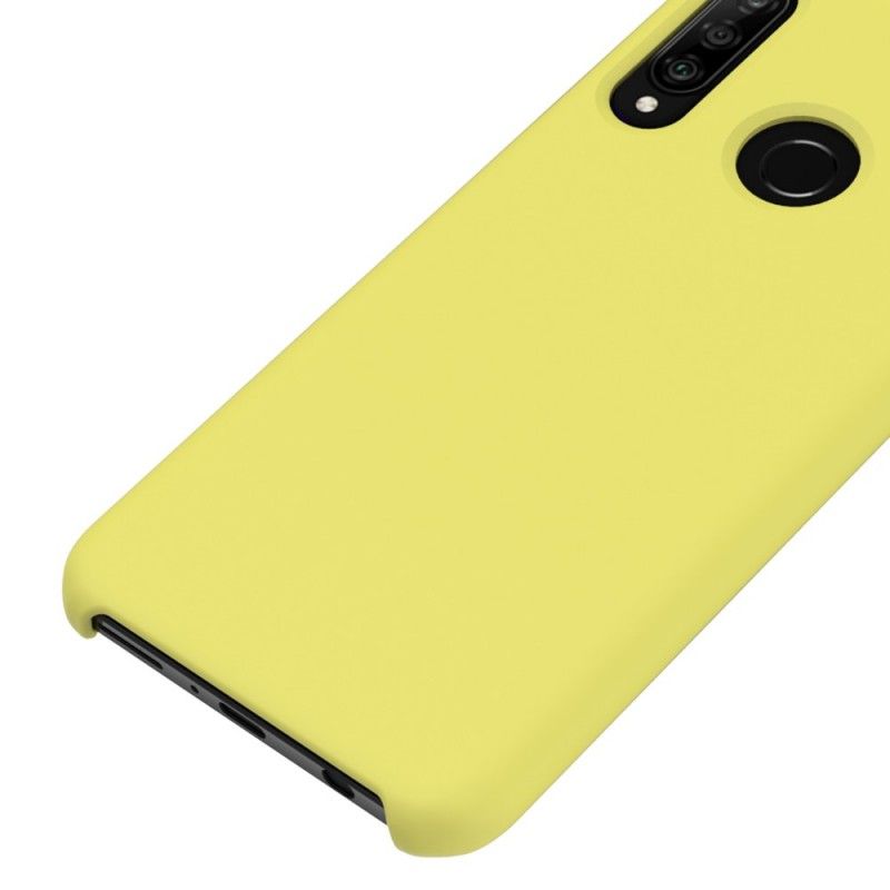 Kuori Huawei P30 Lite Punainen Musta Silikonineste