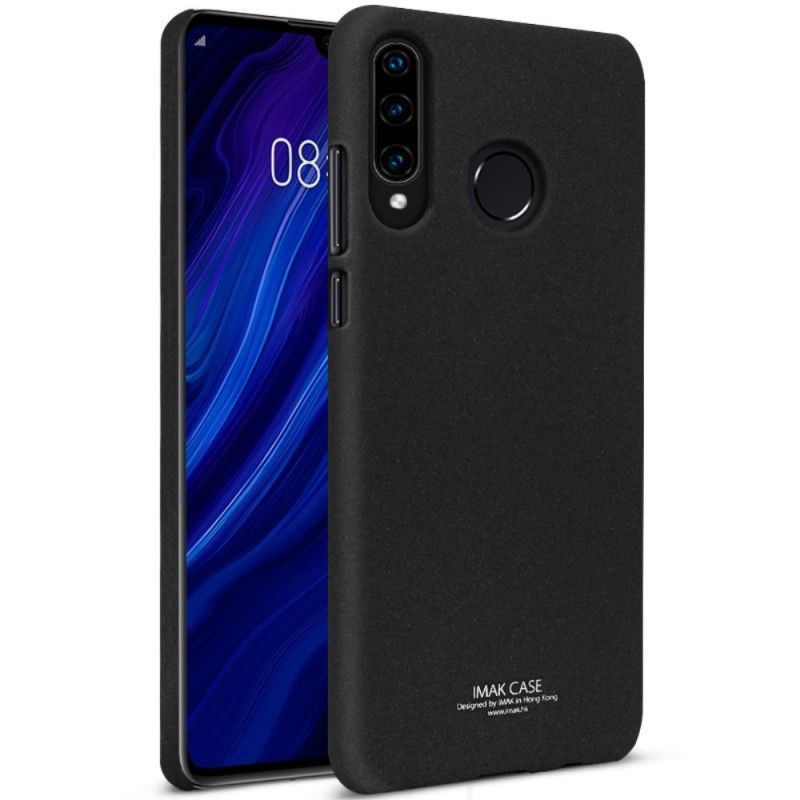 Kuori Huawei P30 Lite Tummansininen Silkkisarja Suojakuori