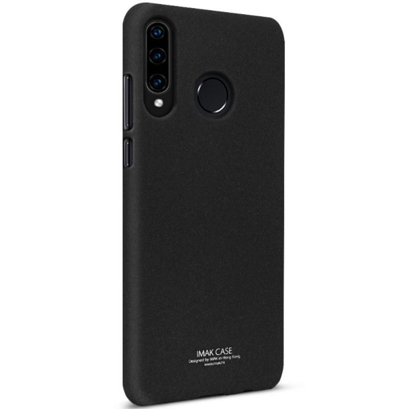 Kuori Huawei P30 Lite Tummansininen Silkkisarja Suojakuori