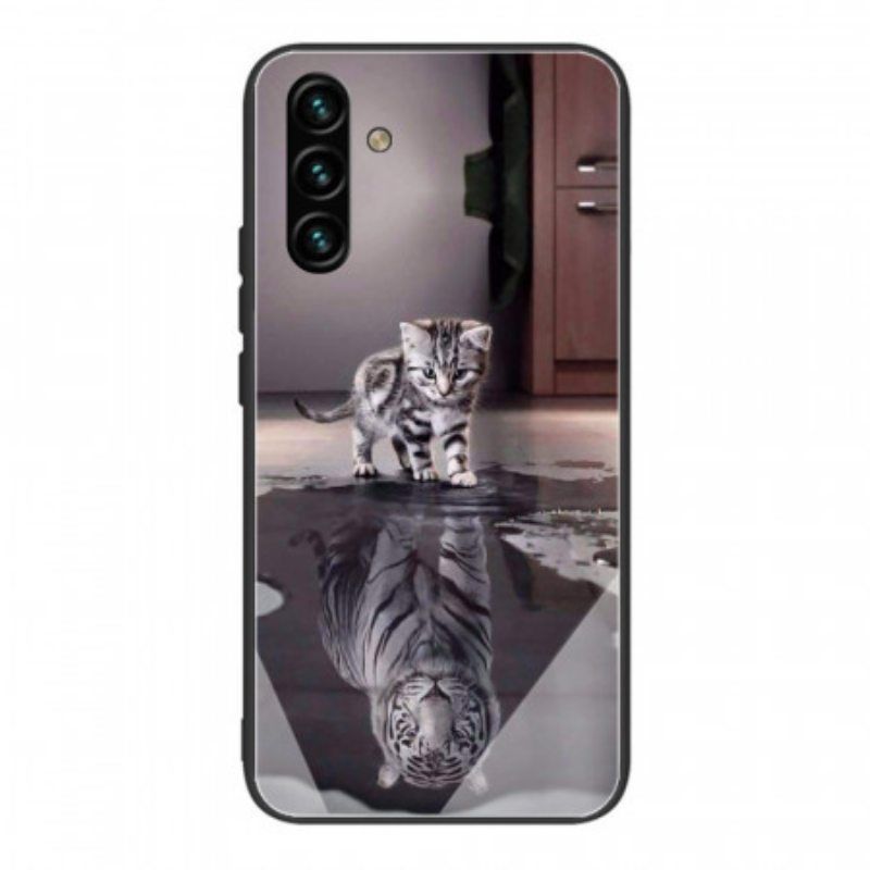 Case Samsung Galaxy A13 5G / A04s Karkaistu Lasi Ernest Tiikeri