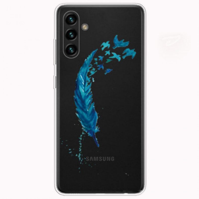 Kuori Samsung Galaxy A13 5G / A04s Kaunis Höyhen