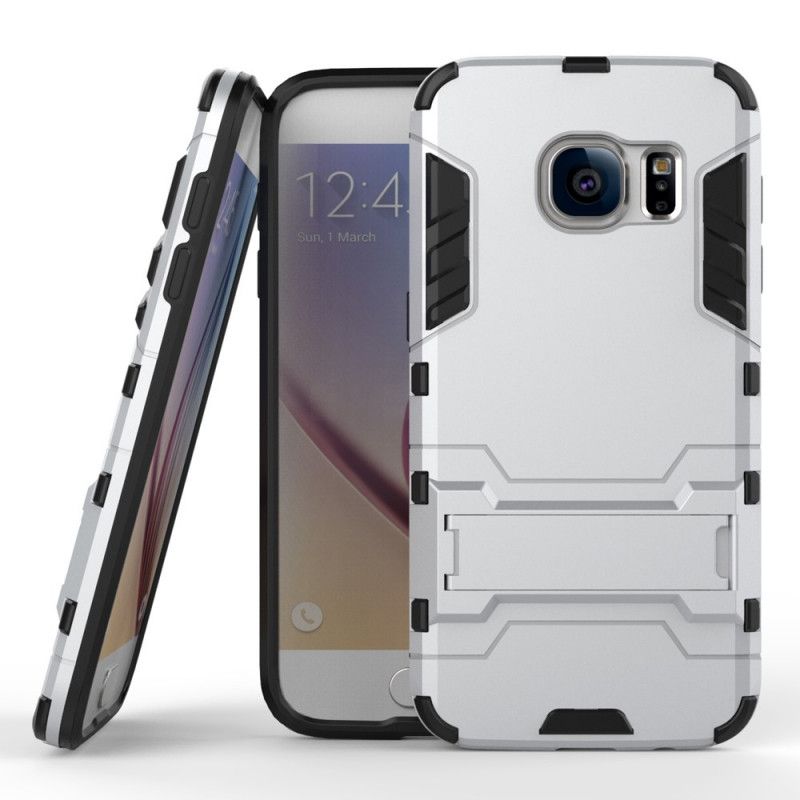 Case Kuoret Samsung Galaxy S7 Tummansininen Punainen Puhelinkuoret Erittäin Kestävä