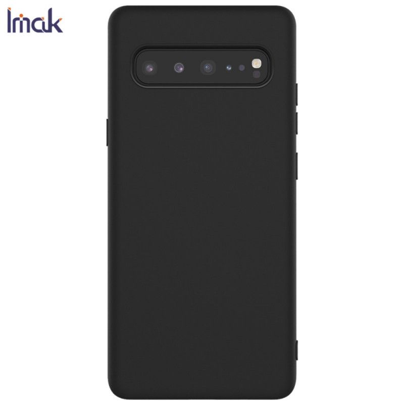 Case Kuoret Samsung Galaxy S10 5G Musta Puhelinkuoret Uc-1 -Sarjan Silikonimatto Imak