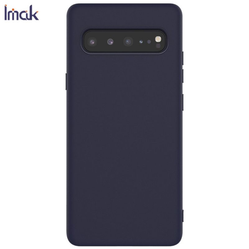 Case Kuoret Samsung Galaxy S10 5G Musta Puhelinkuoret Uc-1 -Sarjan Silikonimatto Imak