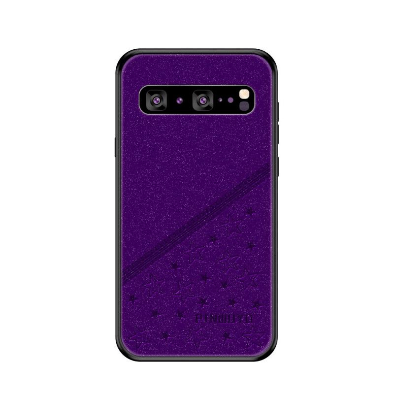 Case Kuoret Samsung Galaxy S10 5G Punainen Musta Puhelinkuoret Onnentähtisarja Pinwuyo