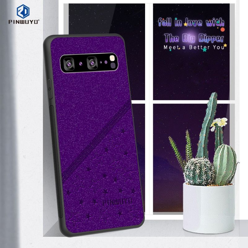 Case Kuoret Samsung Galaxy S10 5G Punainen Musta Puhelinkuoret Onnentähtisarja Pinwuyo