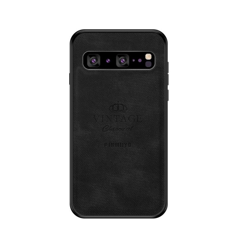 Case Kuoret Samsung Galaxy S10 5G Ruskea Harmaa Puhelinkuoret Kunniallinen Vintage Pinwuyo