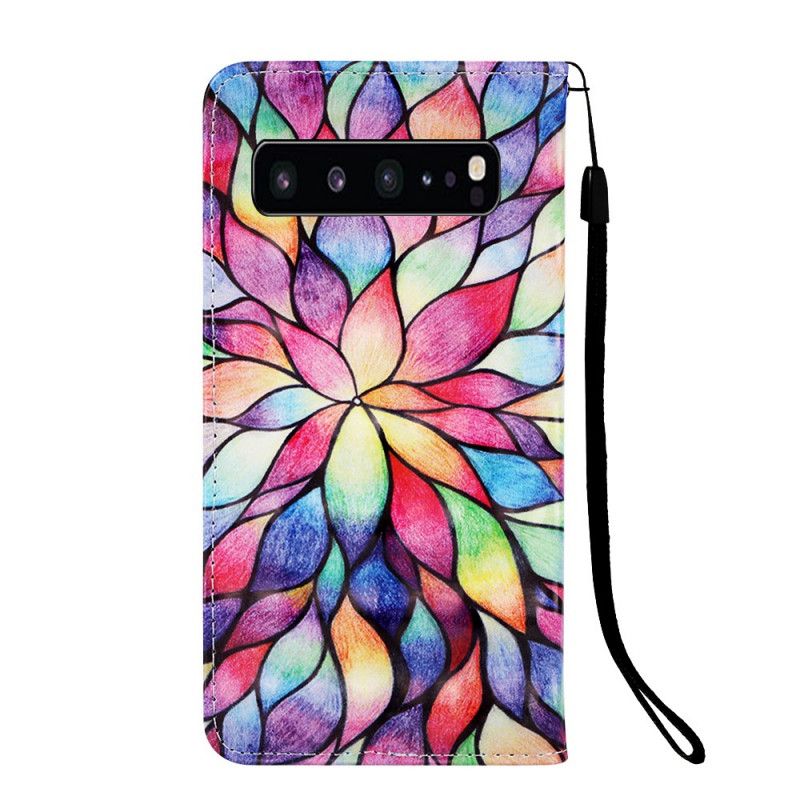 Flip Case Samsung Galaxy S10 5G Optinen Väri