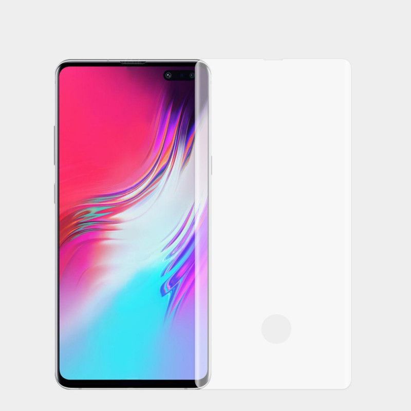 Karkaistu Lasisuoja Samsung Galaxy S10 5G Läpinäkyvä Musta Pinwuyo