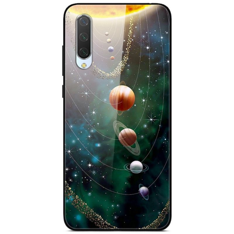 Case Kuoret Xiaomi Mi A3 Puhelinkuoret Aurinkokunnan Planeettakarkaistu Lasi