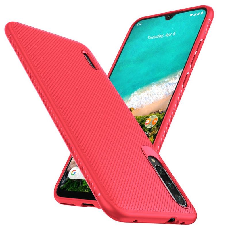 Case Kuoret Xiaomi Mi A3 Punainen Musta Puhelinkuoret Jazz -Sarjatoimisto