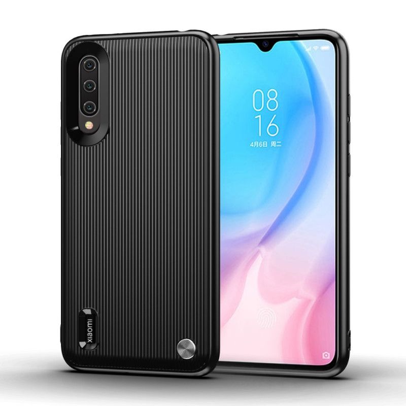 Kuori Xiaomi Mi A3 Punainen Musta Kuvioitu Silikoni