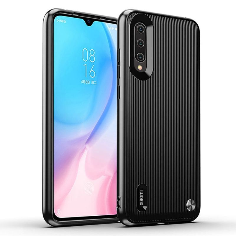 Kuori Xiaomi Mi A3 Punainen Musta Kuvioitu Silikoni