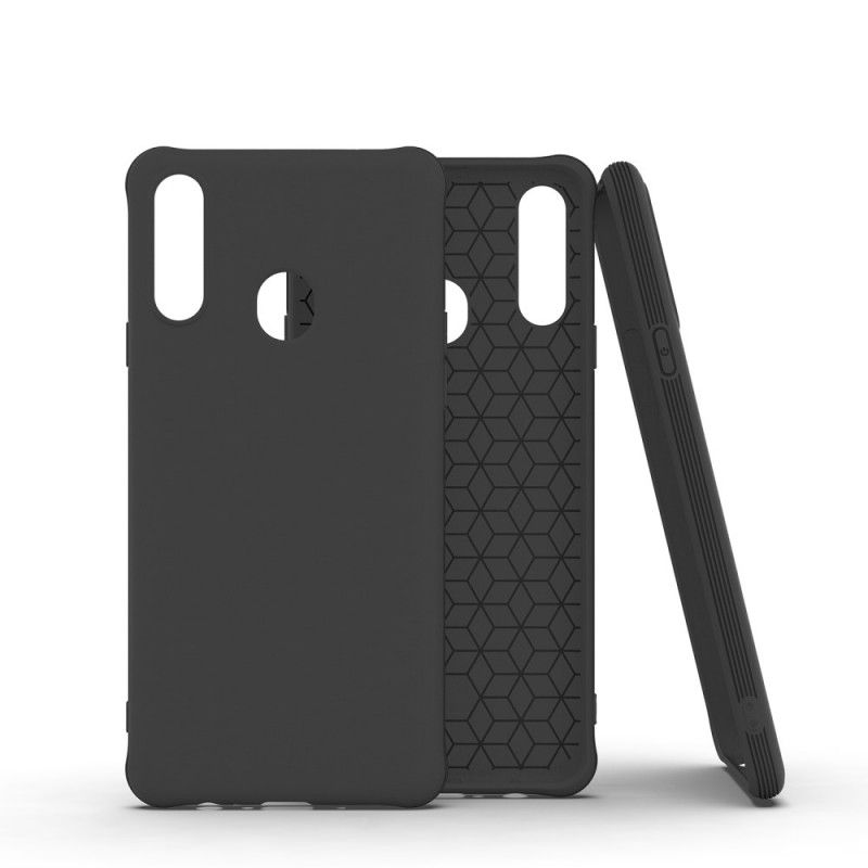 Case Kuoret Samsung Galaxy A20s Puhelinkuoret Taipuisa Matto Silikoni