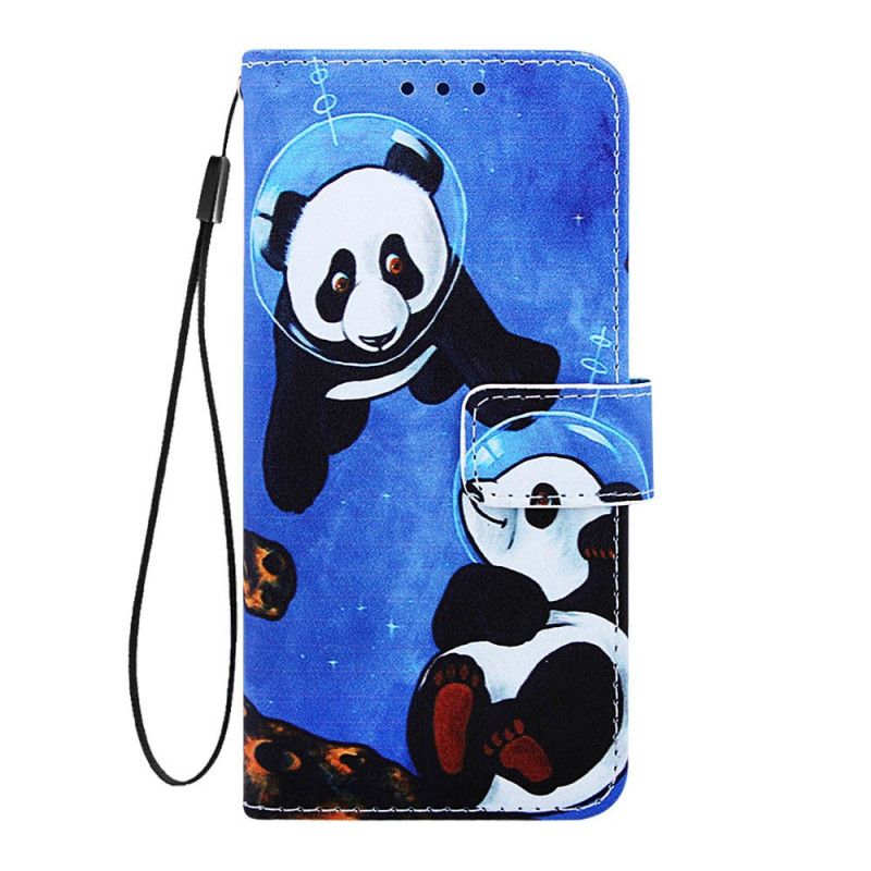 Flip Case Samsung Galaxy A20s Pandakosmonautit