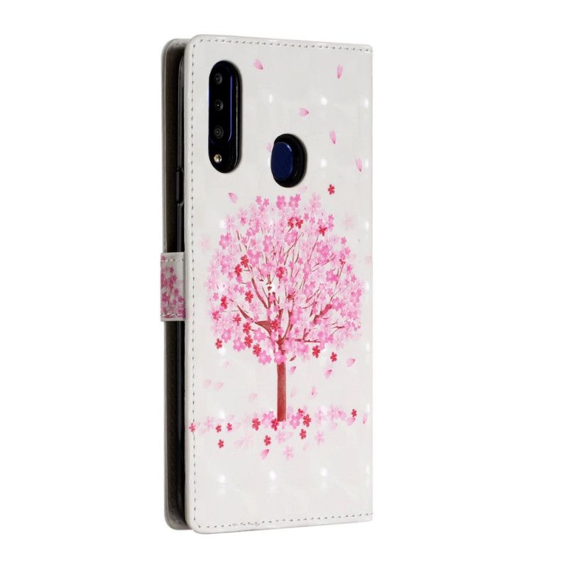 Flip Case Samsung Galaxy A20s Ruusuinen Puu