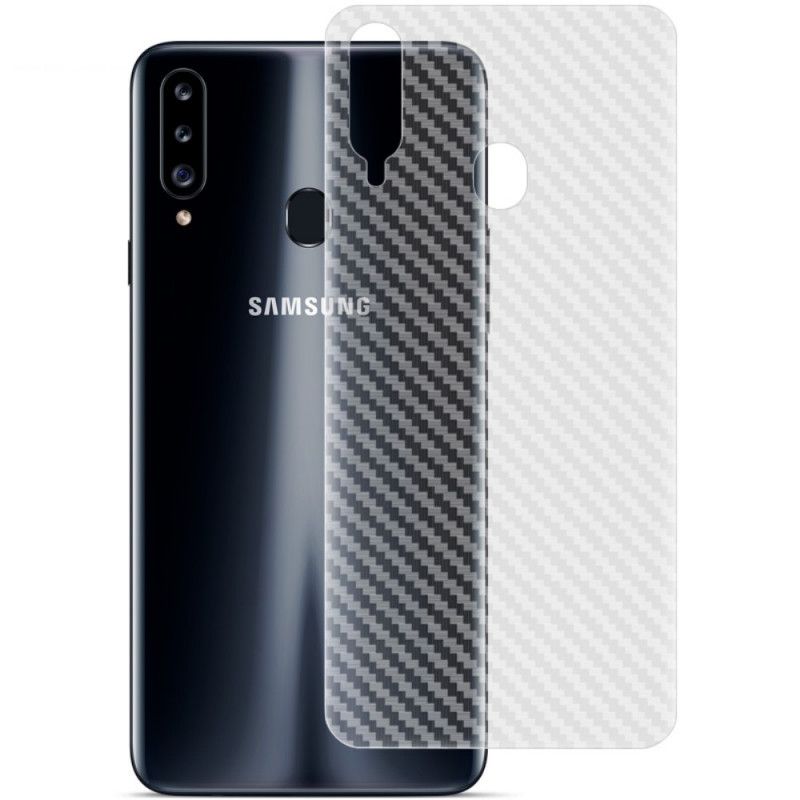 Takasuojakalvo Samsung Galaxy A20s Carbon Imak -Tyyliä