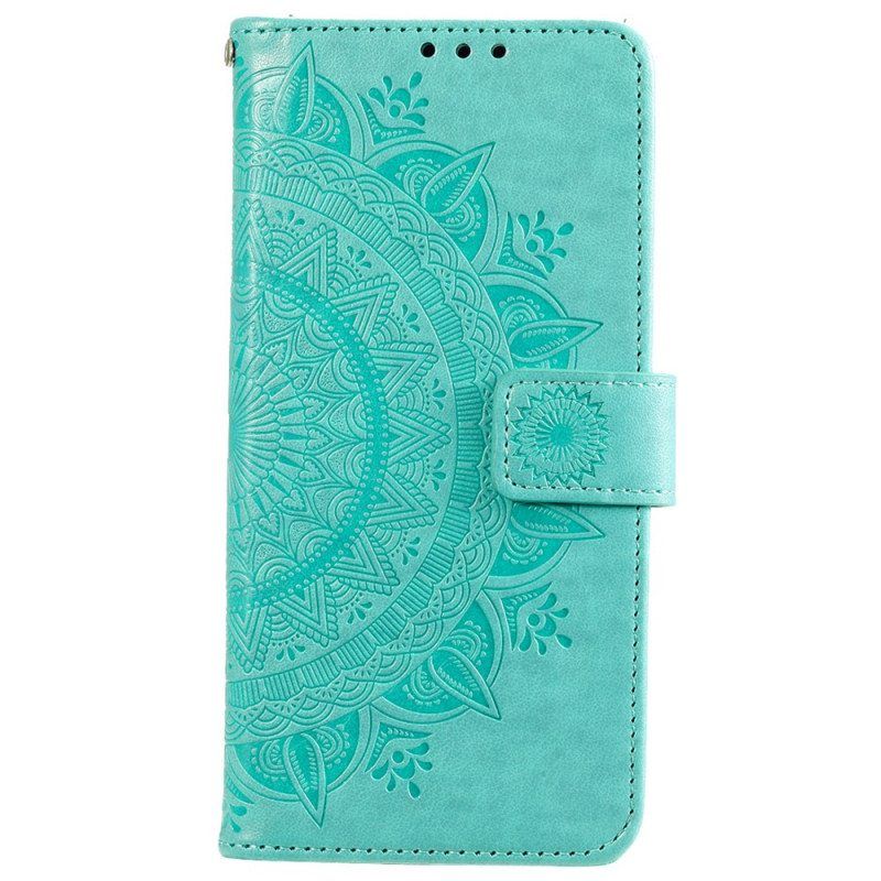 Kotelot Xiaomi 12 Pro Suojaketju Kuori Strappy Sun Mandala