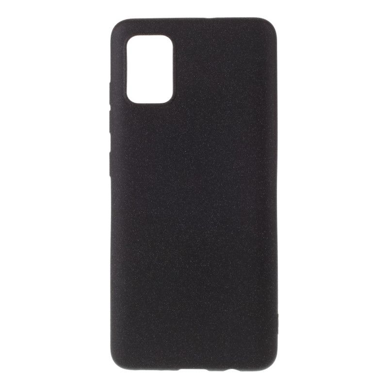 Case Kuoret Samsung Galaxy A51 Harmaa Musta Puhelinkuoret Matta Kimallus