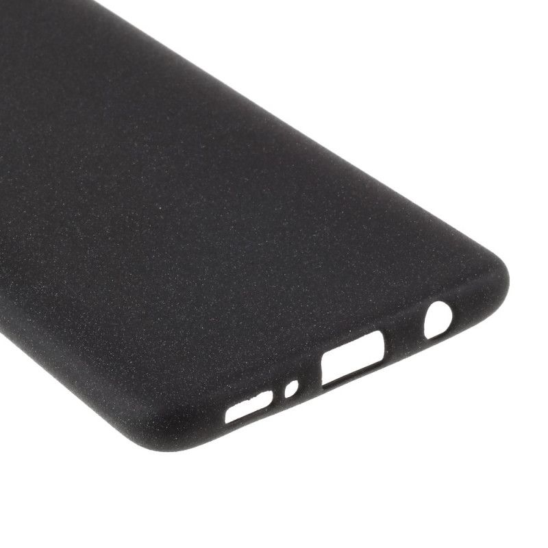 Case Kuoret Samsung Galaxy A51 Harmaa Musta Puhelinkuoret Matta Kimallus