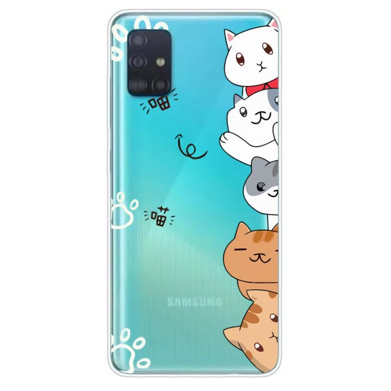 Case Kuoret Samsung Galaxy A51 Puhelinkuoret Hei Kissat