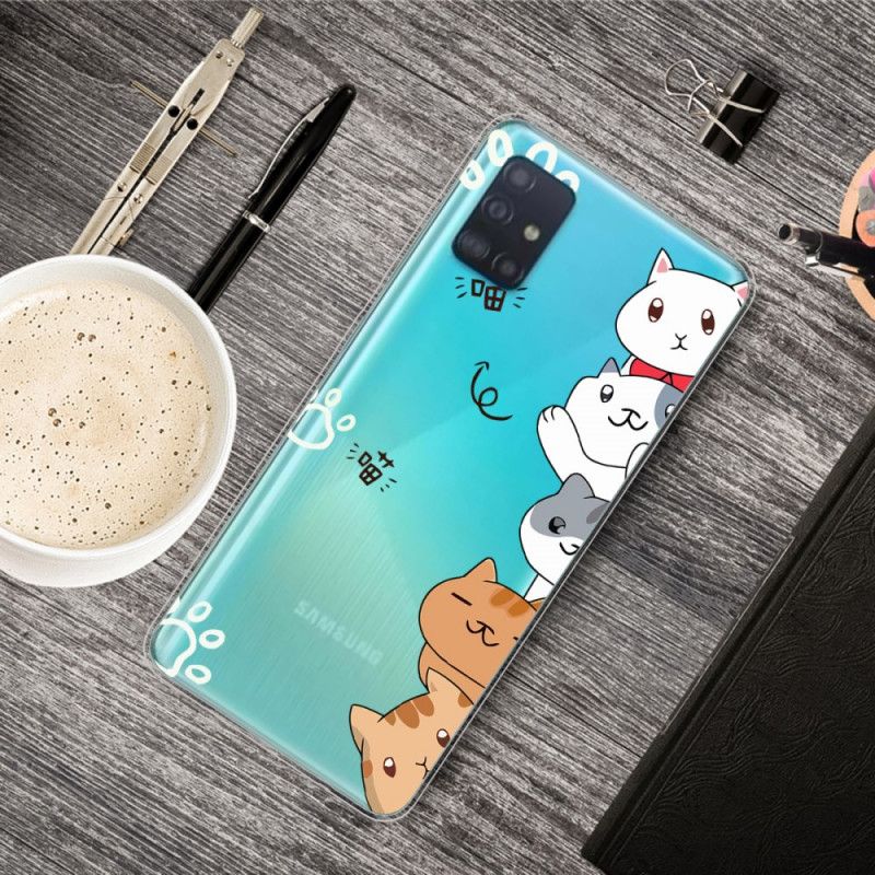 Case Kuoret Samsung Galaxy A51 Puhelinkuoret Hei Kissat