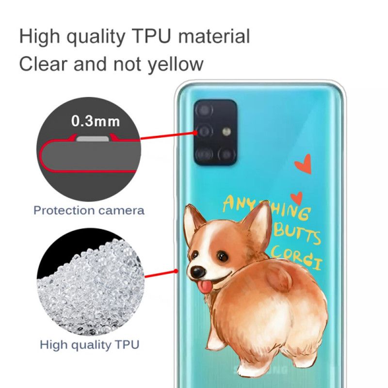 Case Kuoret Samsung Galaxy A51 Puhelinkuoret Koira Suuteli Persettäni