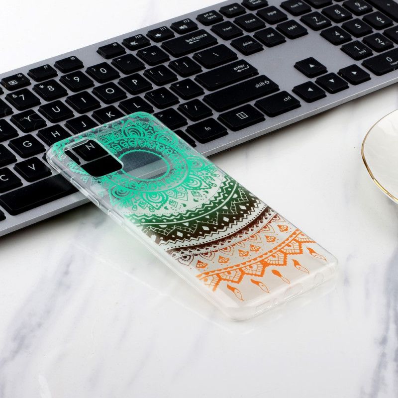 Case Kuoret Samsung Galaxy A51 Puhelinkuoret Läpinäkyvä Tumma Mandala