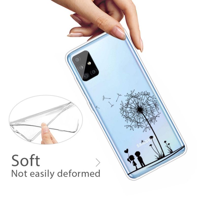 Case Kuoret Samsung Galaxy A51 Puhelinkuoret Voikukka Rakkaus