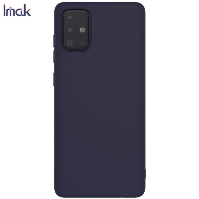 Case Kuoret Samsung Galaxy A51 Tummansininen Musta Puhelinkuoret Himmeä Imak