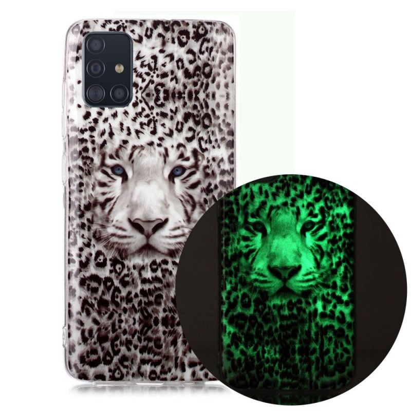 Kuori Samsung Galaxy A51 Puhelinkuoret Fluoresoiva Leopardi