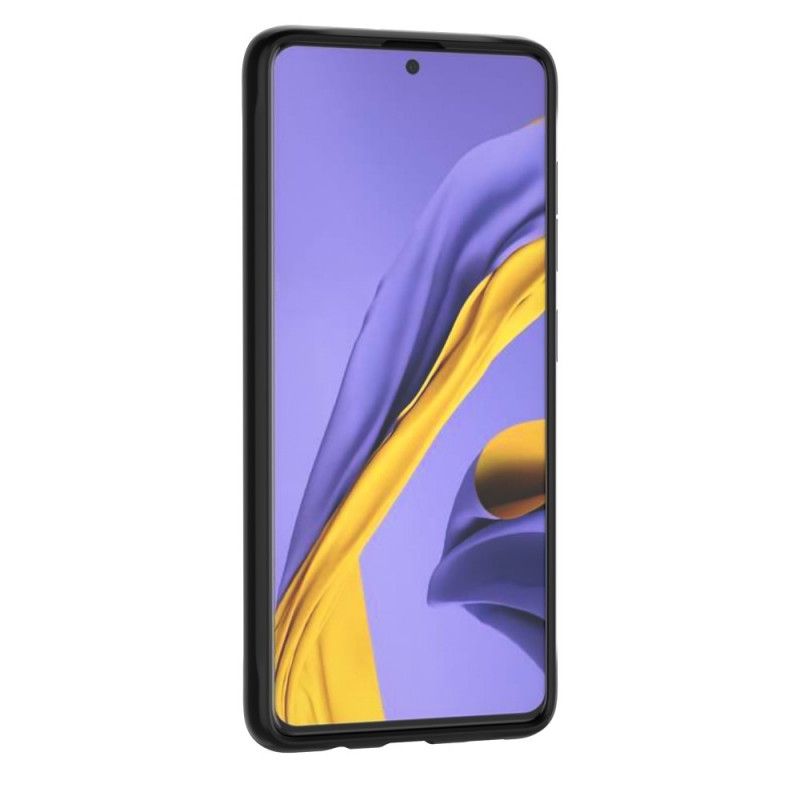 Kuori Samsung Galaxy A51 Punainen Musta Hybridiviistotut Reunat