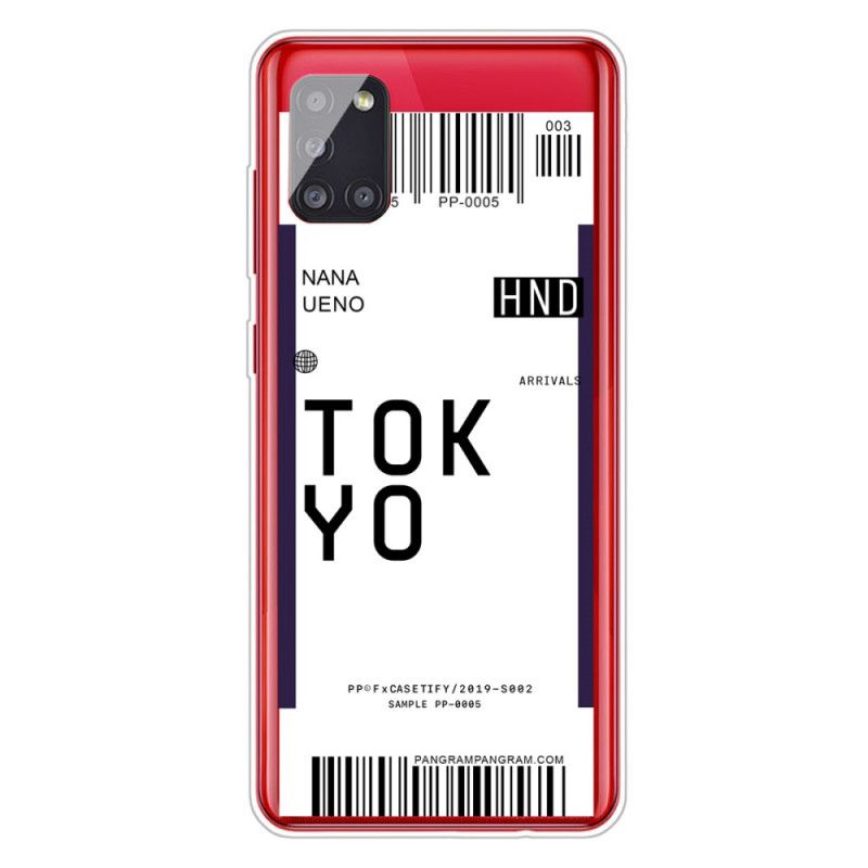 Kuori Samsung Galaxy A51 Tummansininen Tummansininen Maihinnousukortti Tokio