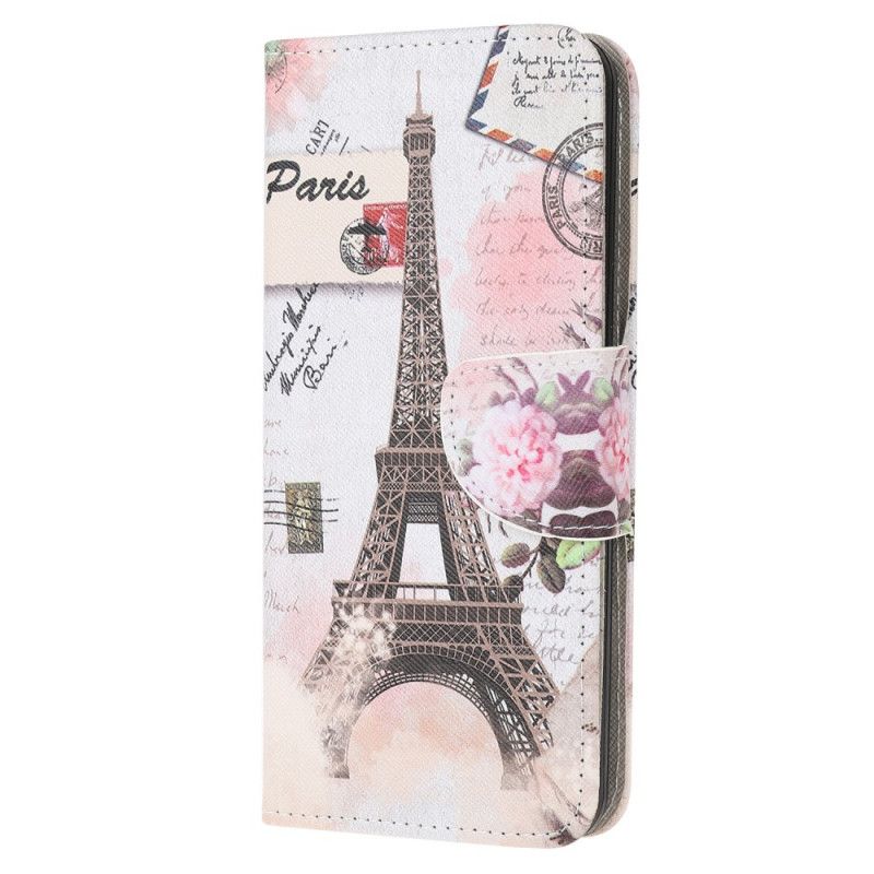 Suojakuori Samsung Galaxy A51 Puhelinkuoret Retro Eiffel-Torni