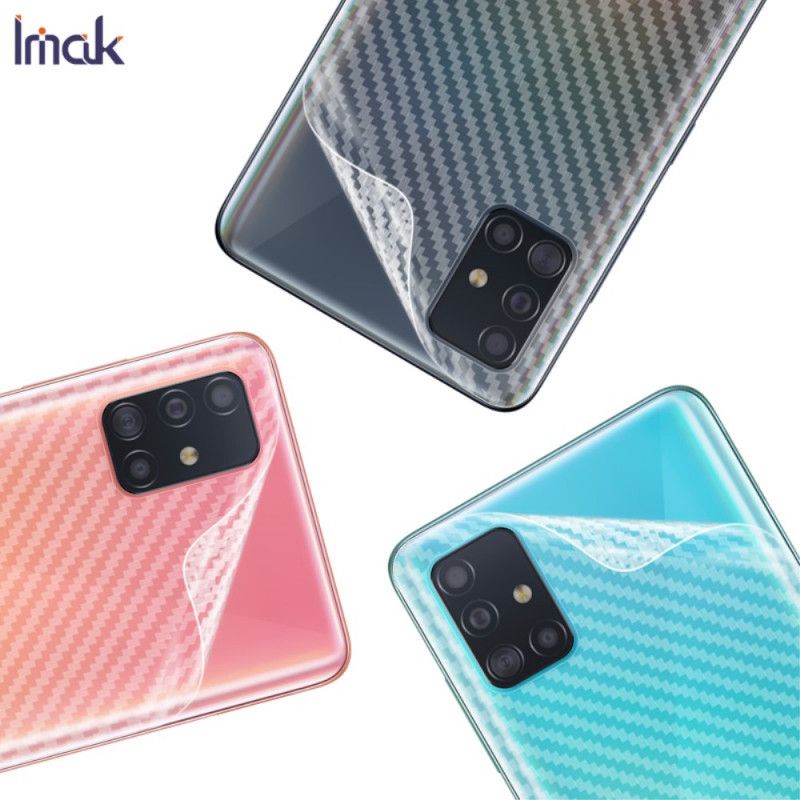 Takasuojakalvo Samsung Galaxy A51 Carbon Imak -Tyyli